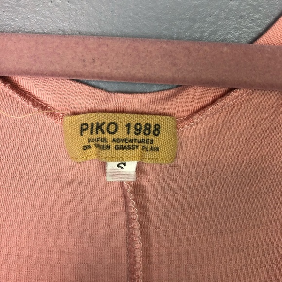 🐢Piko1988 low neck tank tunic size S - Picture 2 of 3
